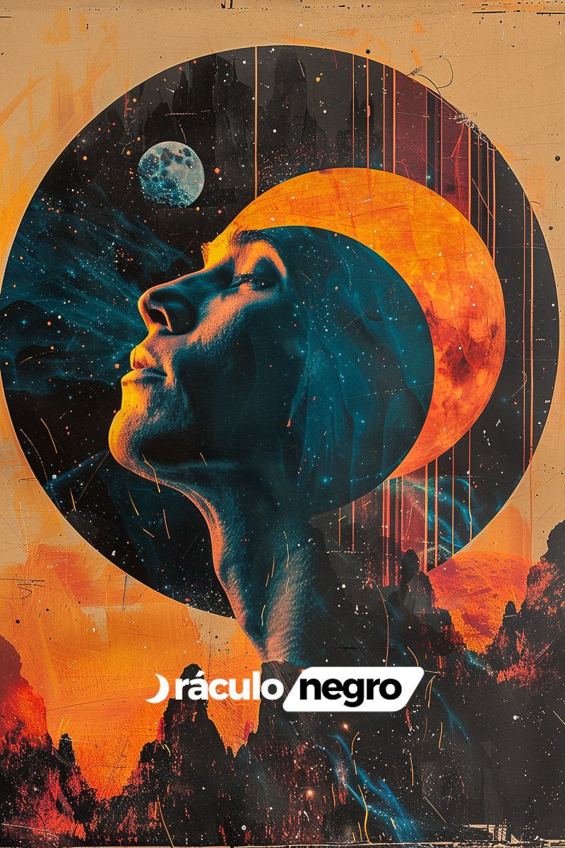 Cáncer en la compatibilidad con Aries, retrato con luna creciente