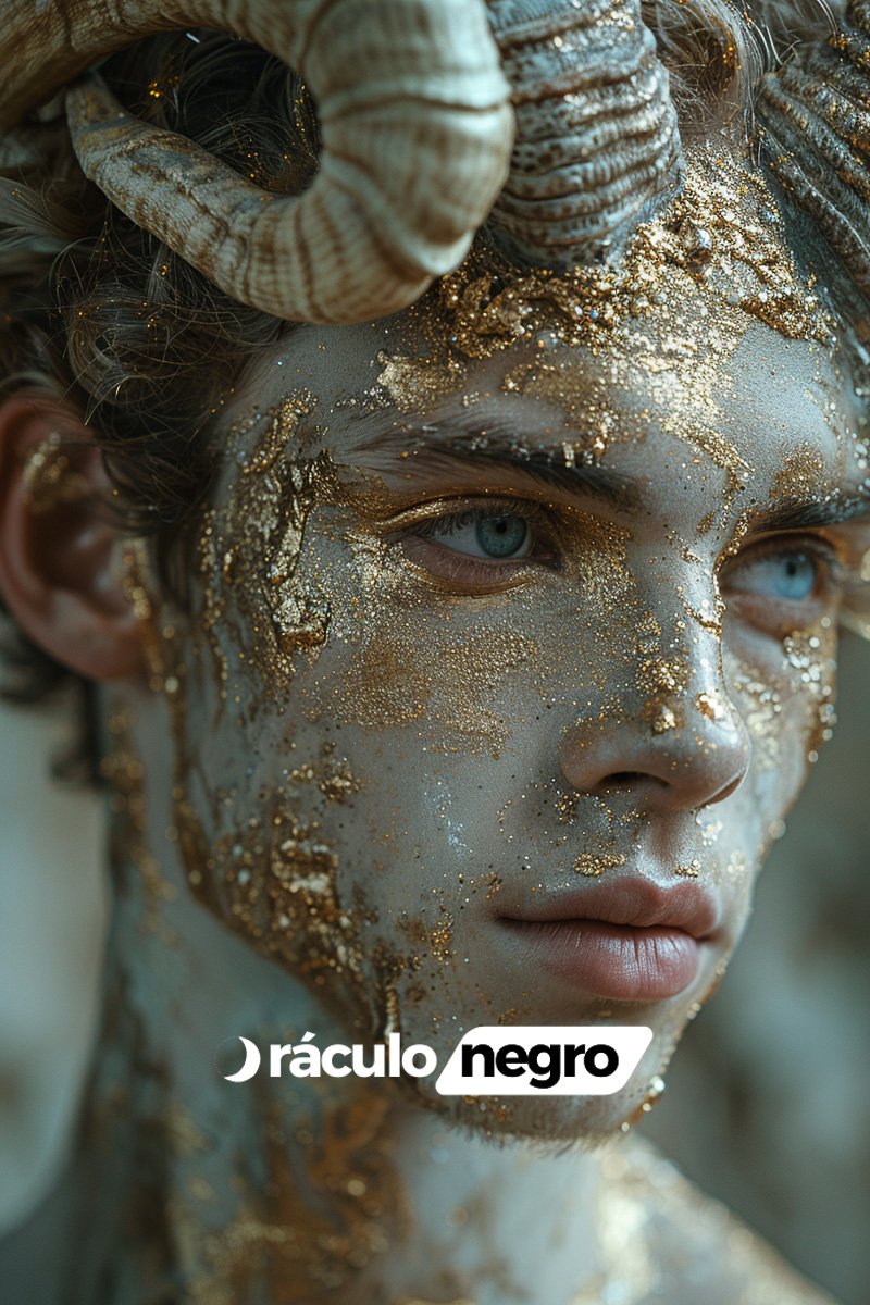 Compatibilidad de Leo en el amor, rostro dorado y radiante que simboliza a Leo