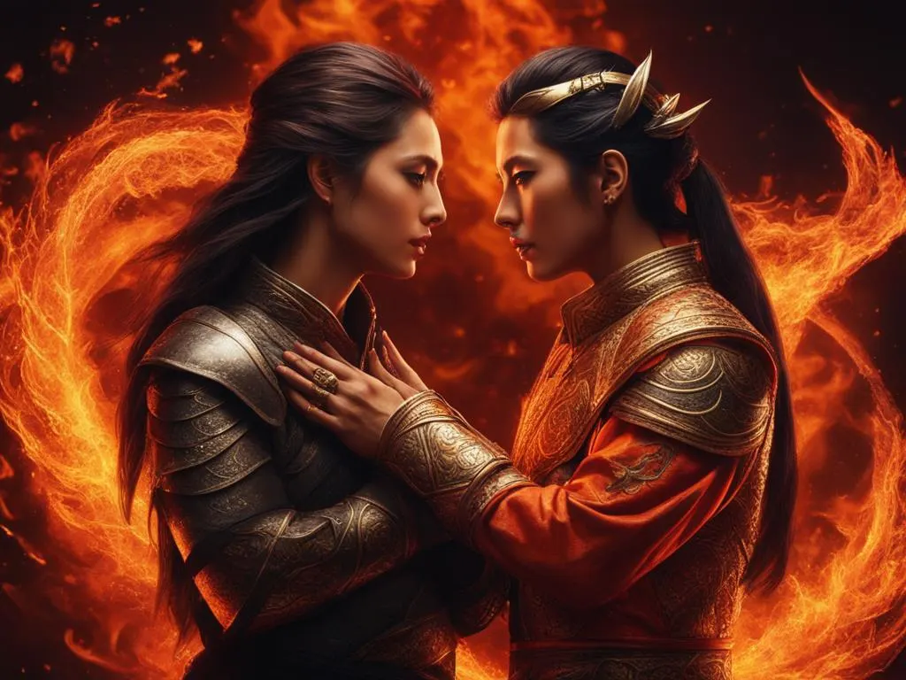Compatibilidad zodiacal de los signos de fuego
