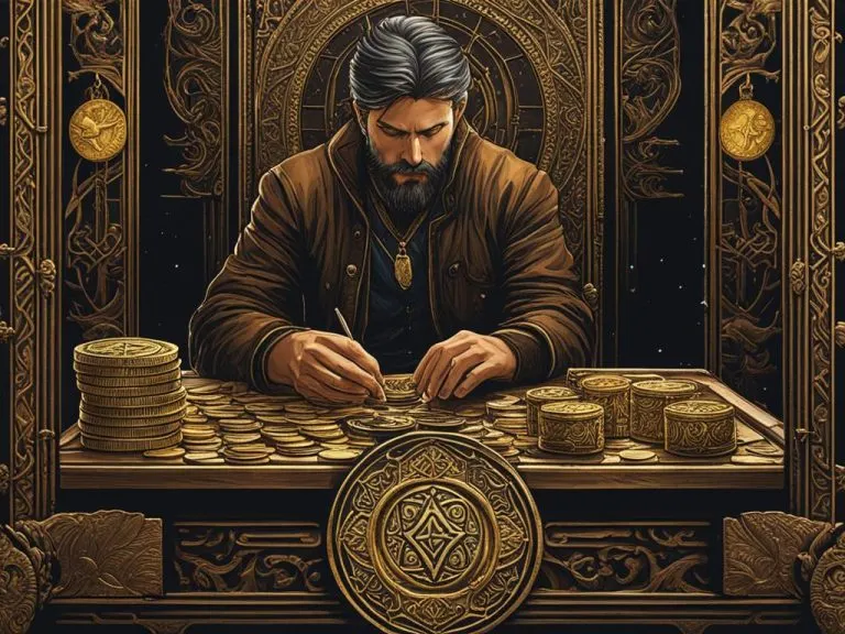 Significado de Ocho de Oros en el Tarot