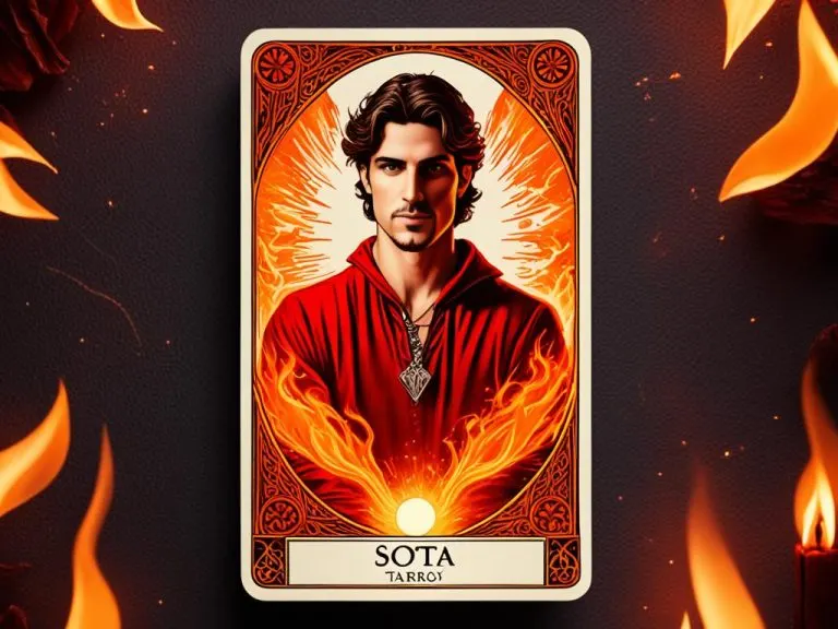 Significado de Sota de Bastos en el Tarot en una tirada de amor Significado de Sota de Bastos en el Tarot en una tirada de amor