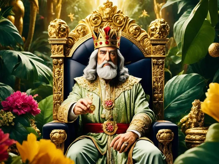 Significado de Rey de Oros en el Tarot en una tirada de amor
