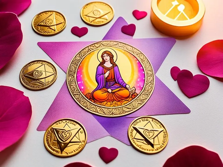 Significado de Tres de Oros en el Tarot en una tirada de amor