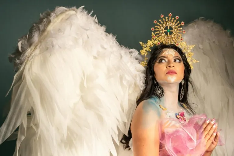 Agua Florida — figura angelical