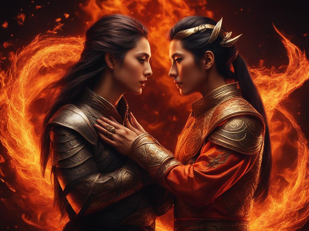 Compatibilidad zodiacal de los signos de fuego