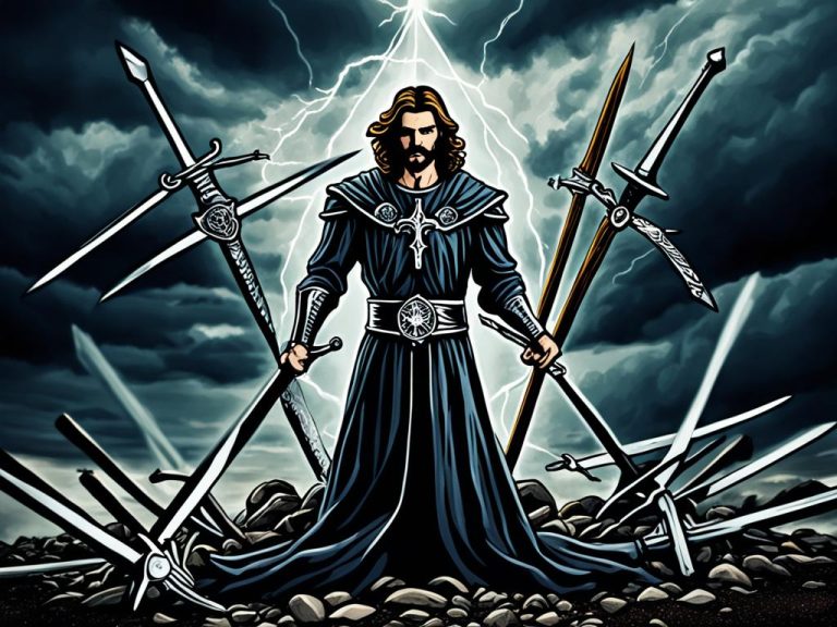 Cinco de Espadas en Tarot: Descubre su Significado Significado de Cinco de Espadas en el Tarot