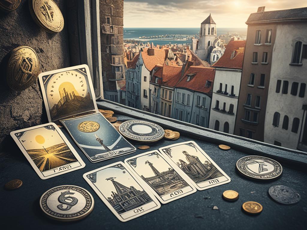 Significado de Cinco de Oros en el Tarot