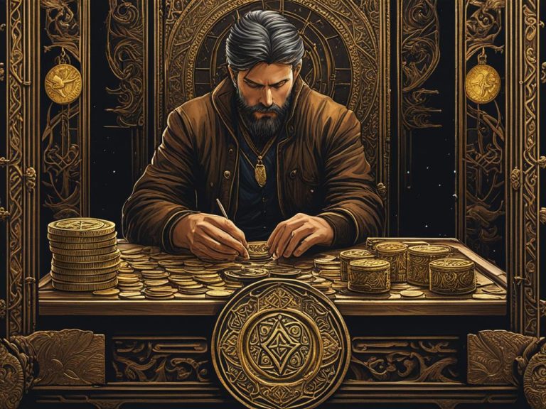 Significado de Ocho de Oros en el Tarot
