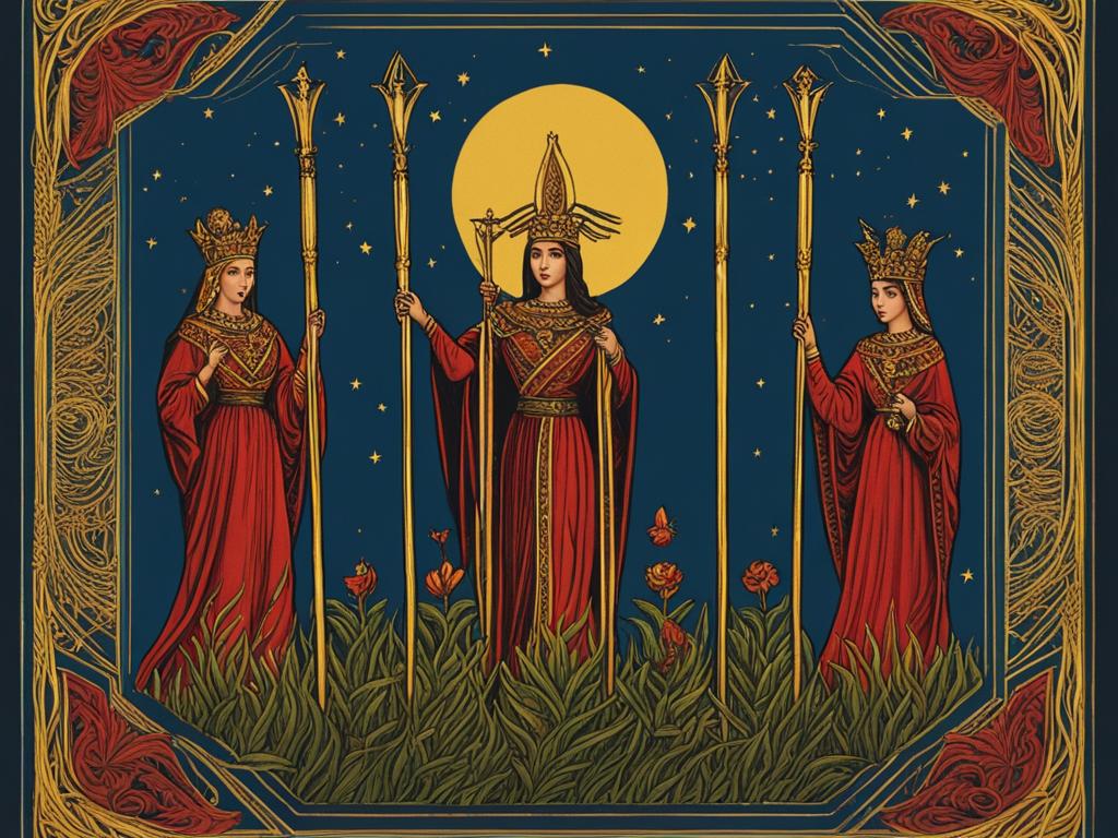 Cuatro de Bastos del derecho