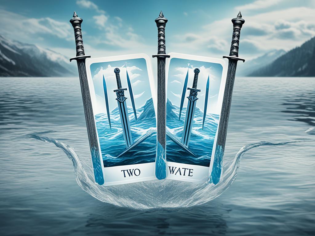 Significado de Dos de Espadas en el Tarot