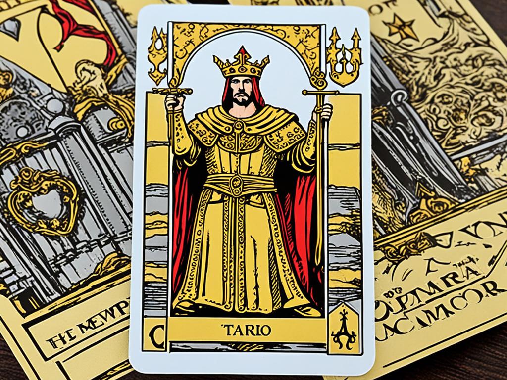 Significado de El Emperador en el Tarot en una tirada de amor