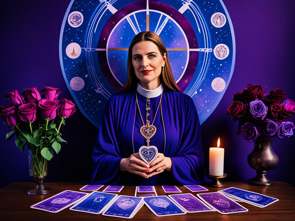 Significado de La Sacerdotisa en el Tarot en una tirada de amor