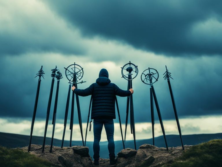 Significado de Siete de Bastos en el Tarot - Guía Esotérica Significado de Siete de Bastos en el Tarot
