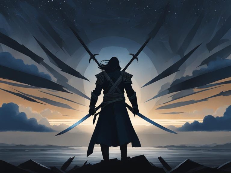 Significado de Ocho de Espadas en el Tarot