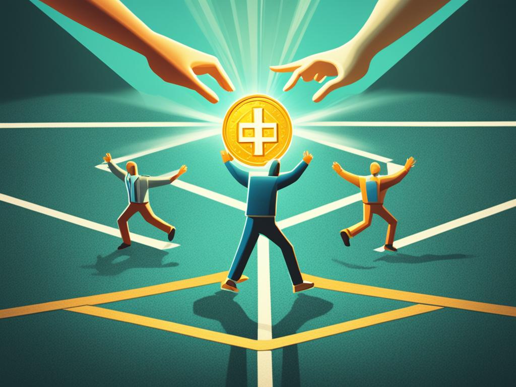 Significado de Dos de Oros en el Tarot en una tirada de amor