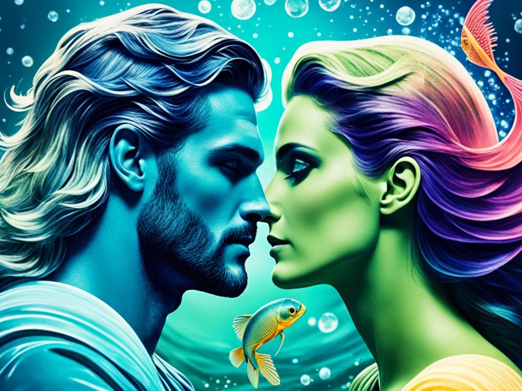 Hombre Piscis y Mujer Acuario