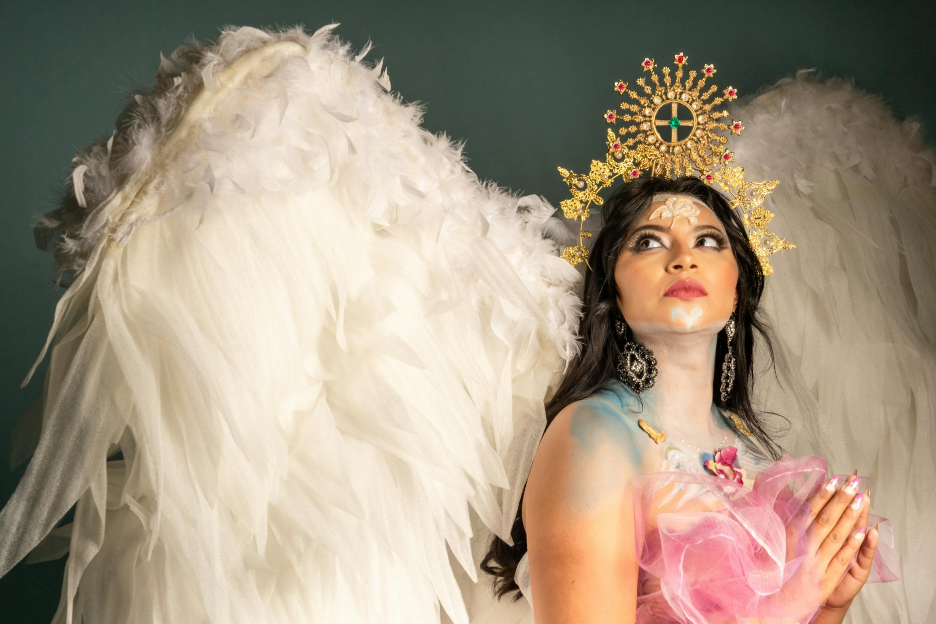 Agua Florida — figura angelical